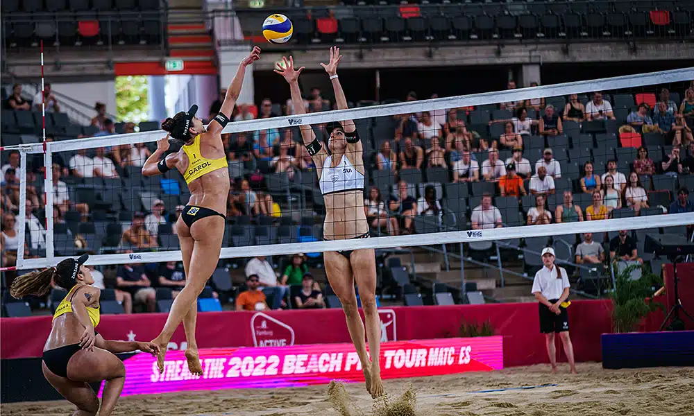 Bárbara Seixas/Carol Solberg vôlei de praia bronze Elite 16 Hamburgo circuito mundial vôlei de praia