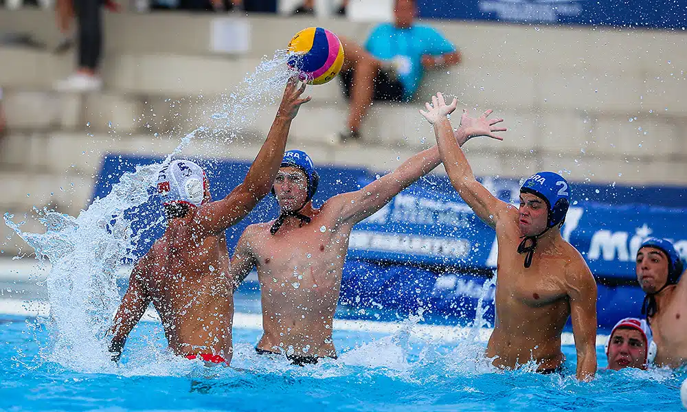 Brasil polo aquático Grécia Mundial juvenil de polo aquático Grécia Turquia Kuwait