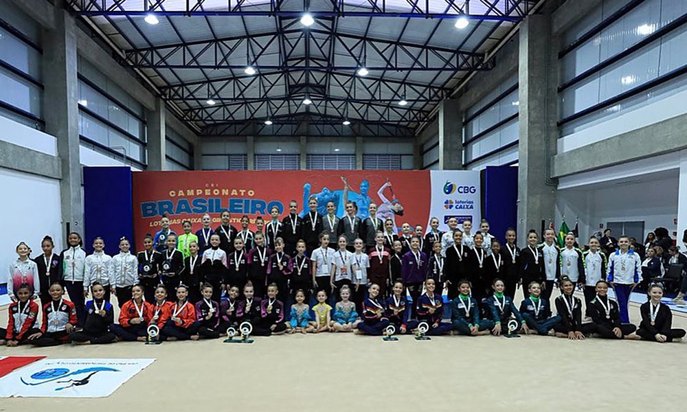 Brasileiro infantil ginástica rítmica campeãs indivudual geral equipes