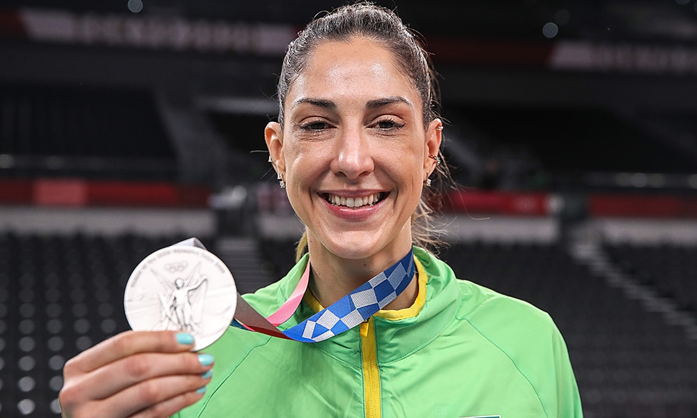 Carol Gattaz vôlei feminino seleção feminina de vôlei seleção brasileira de vôlei feminino Jogos Olímpicos de Tóquio Olimpíada de Tóquio medalha de prata convocação Mundial de vôlei feminino
