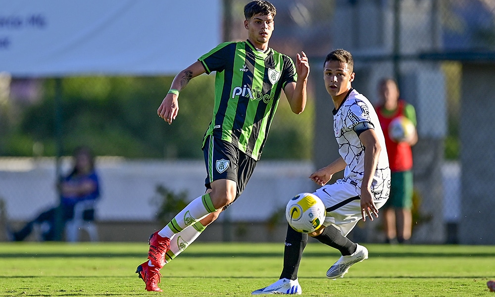 Corinthians futebol masculino campeonato brasileiro sub-20 internacional América-MG