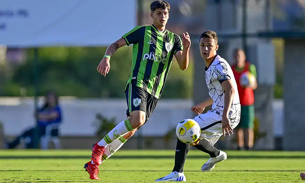 Corinthians futebol masculino campeonato brasileiro sub-20 internacional América-MG