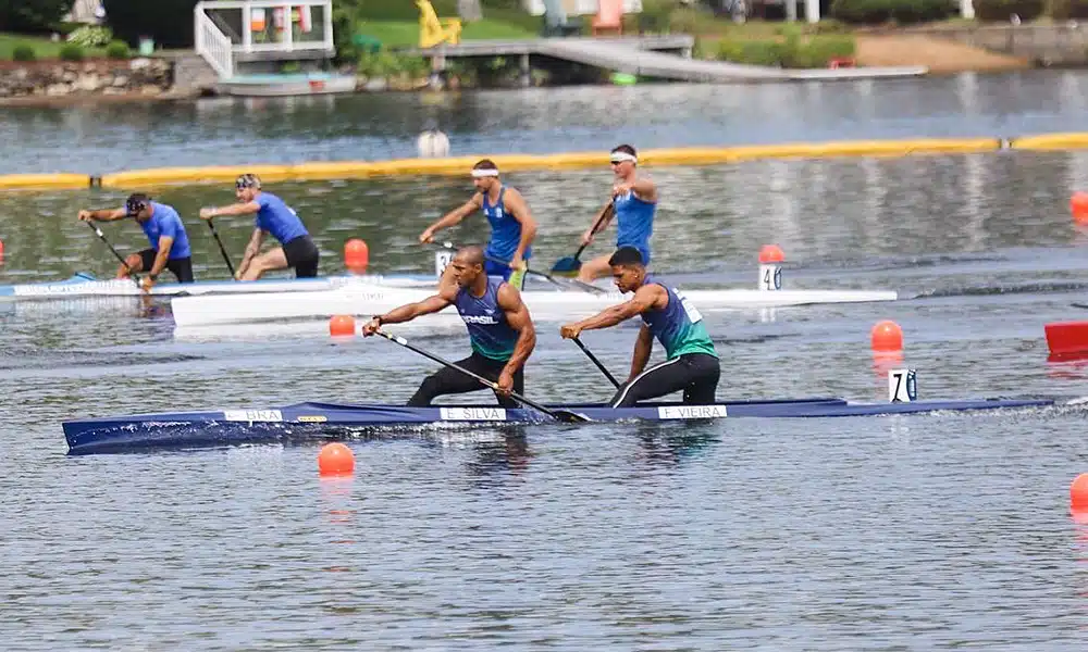 Erlon de Souza Filipe Vieira Erlon de Souza/Filipe Vieira canoagem C2 500 m Mundial de Canoagem Halifax Canadá Isaquias Queiroz