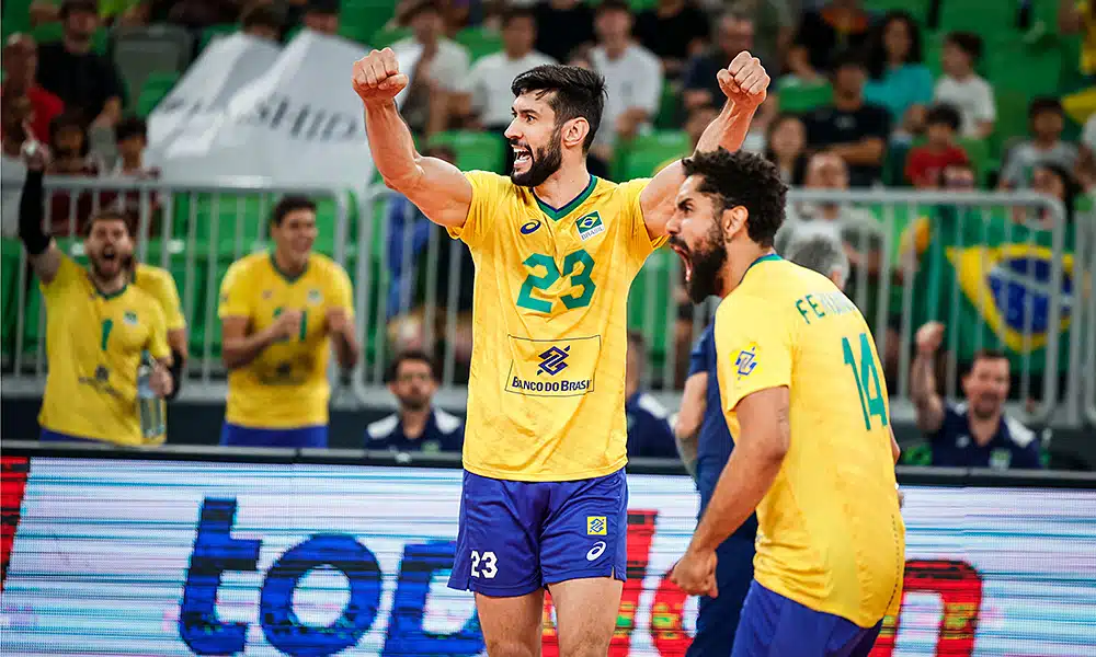 Flavio Cachopa Liga das Nações de vôlei masculino Brasil x Alemanha onde assistir ao vivo