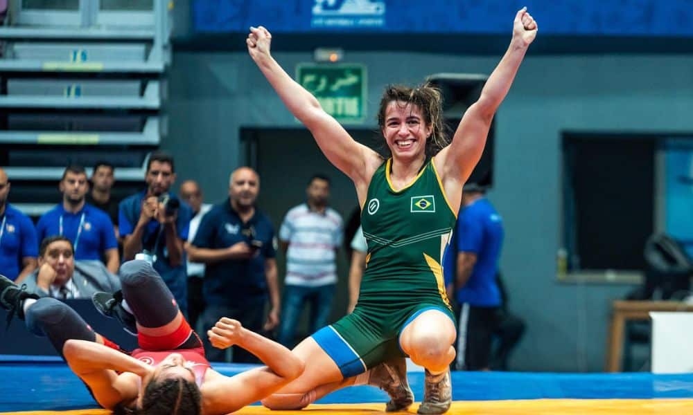 Giullia Penalber ouro Ranking Series Wrestling Jogos Sul-Americanos Assunção 2022