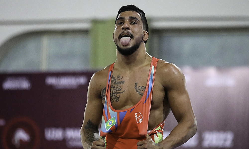 Guilherme Porto wrestling greco-romano Campeonato Mundial Sub-20 de Wrestling