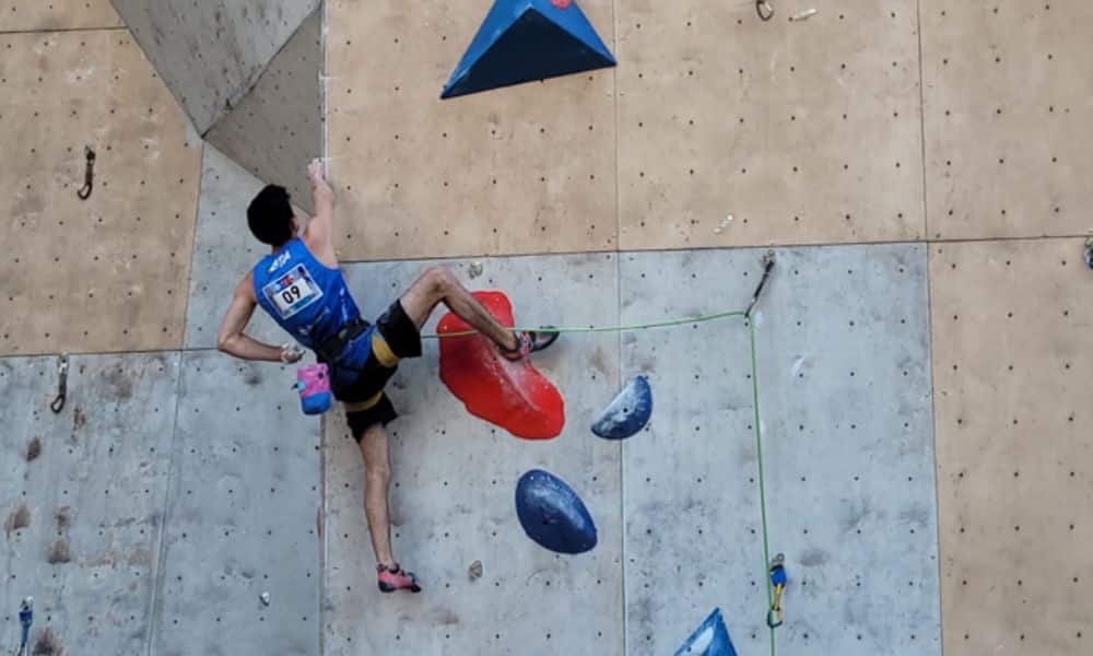 Mateus Bellotto escalada Mundial da juventude