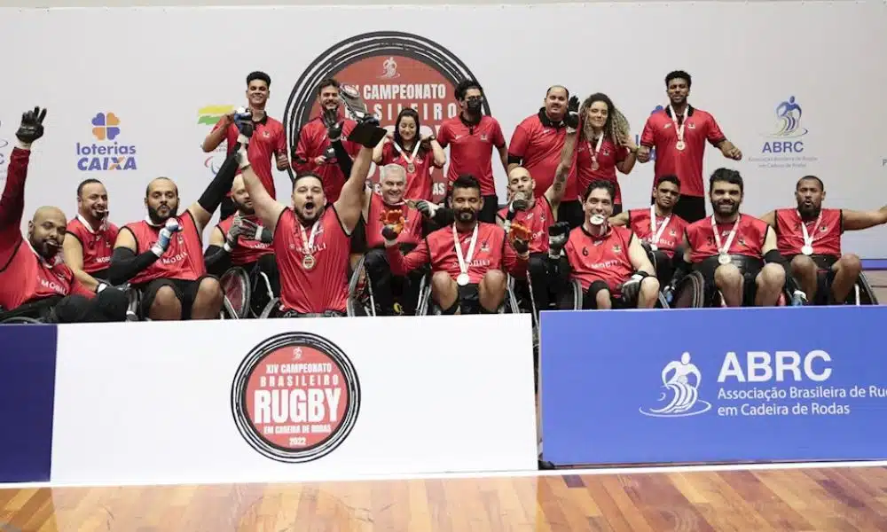 Minas x Santer brasileiro de rúgbi em cadeira de rodas