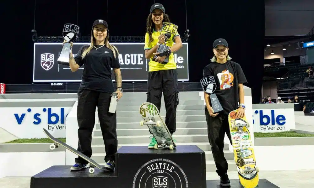 Rayssa Leal Pamela Rosa skate street Street League Skateboarding SLS classificatória Seattle
