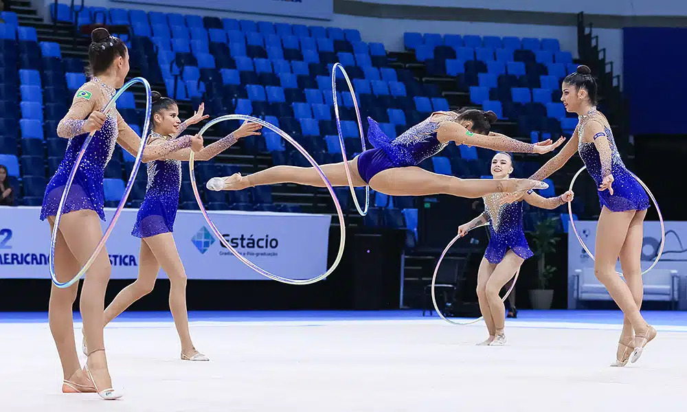 Brasil Etapa de Cluj-Napoca da Copa do Mundo de ginástica rítmica Romênia