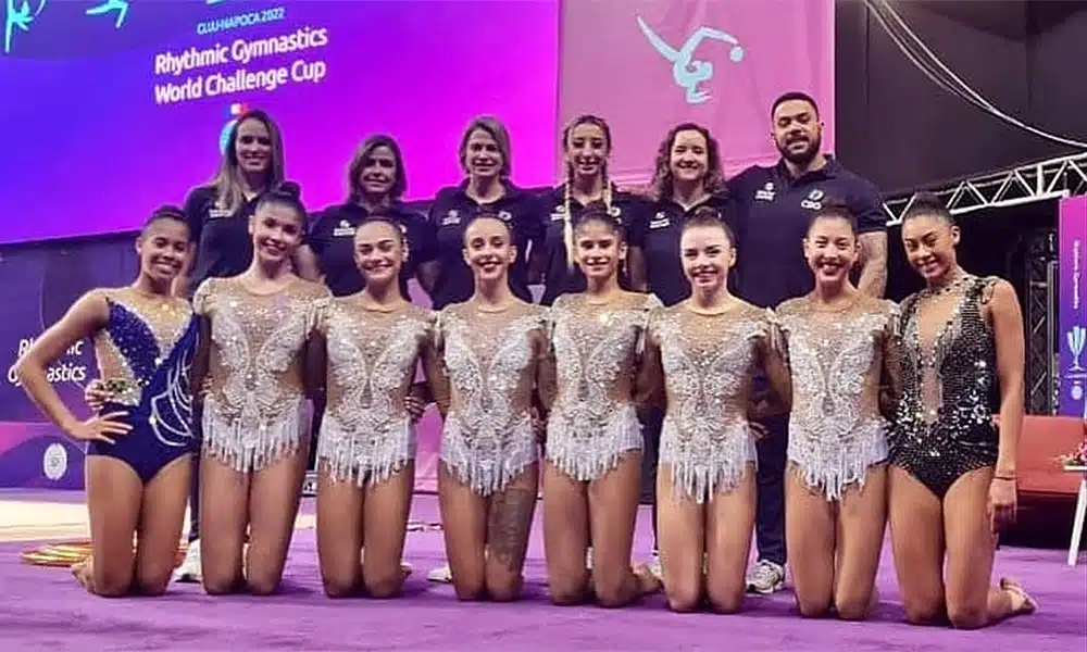 Brasil Etapa de Cluj-Napoca da Copa do Mundo de ginástica rítmica Romênia