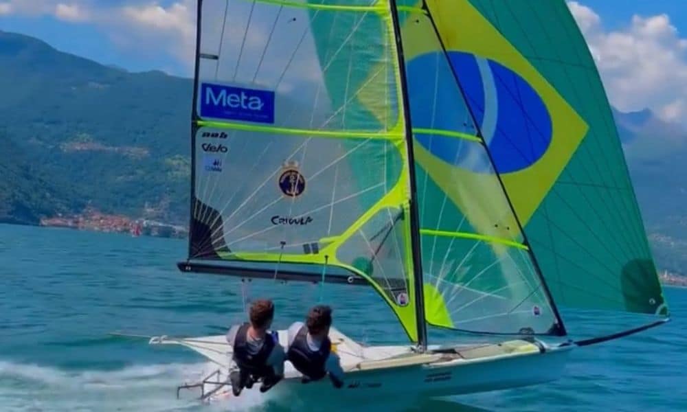 Tiago Quevedo Breno Kneipp Mundial Júnior classe 49er vela