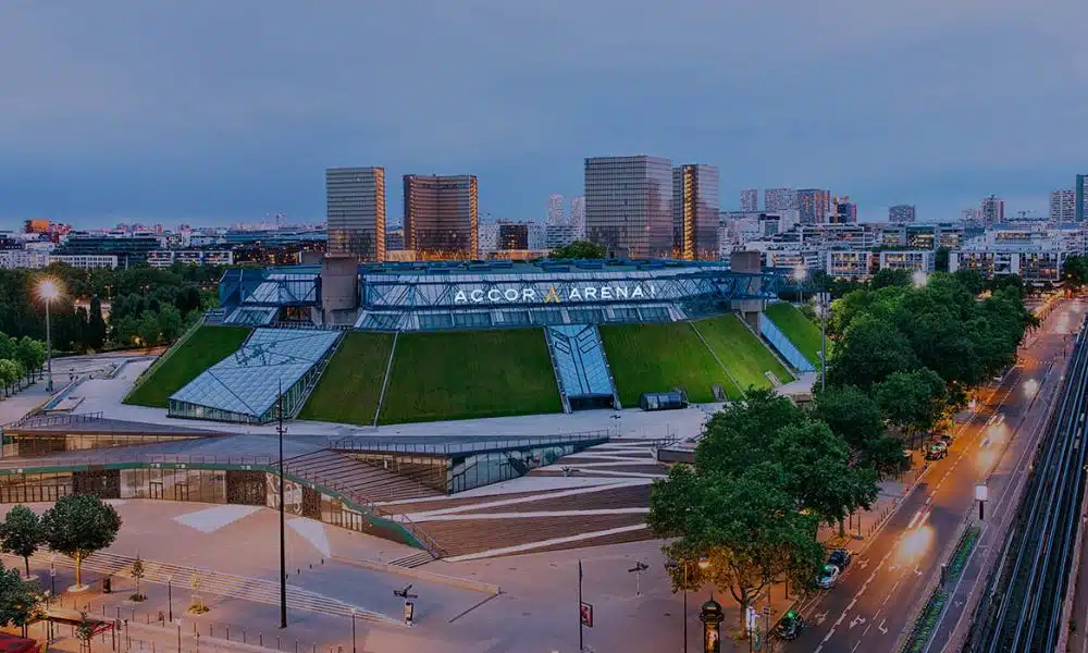 ARENA DE BERCY JOGOS OLÍMPICOS E PARALÍMPICOS DE PARIS-2024 GINÁSTICA E BASQUETE