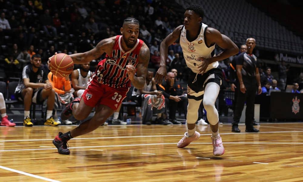 Corinthians x São Paulo Campeonato Paulista de basquete masculino