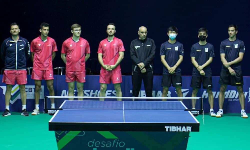 Equipe masculina busca grande desempenho no Mundial de Tênis de Mesa na china
