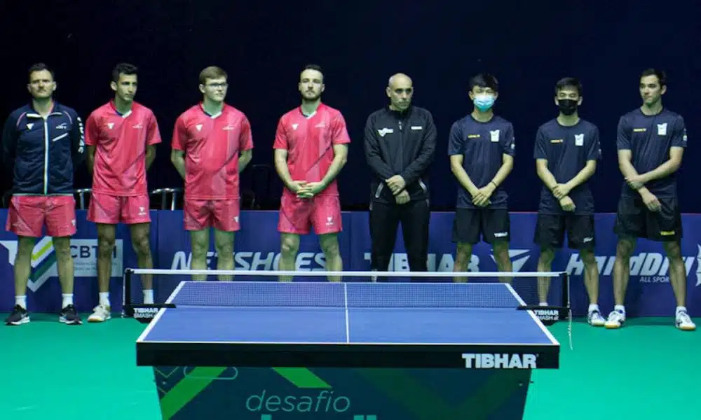 Equipe masculina busca grande desempenho no Mundial de Tênis de Mesa na china