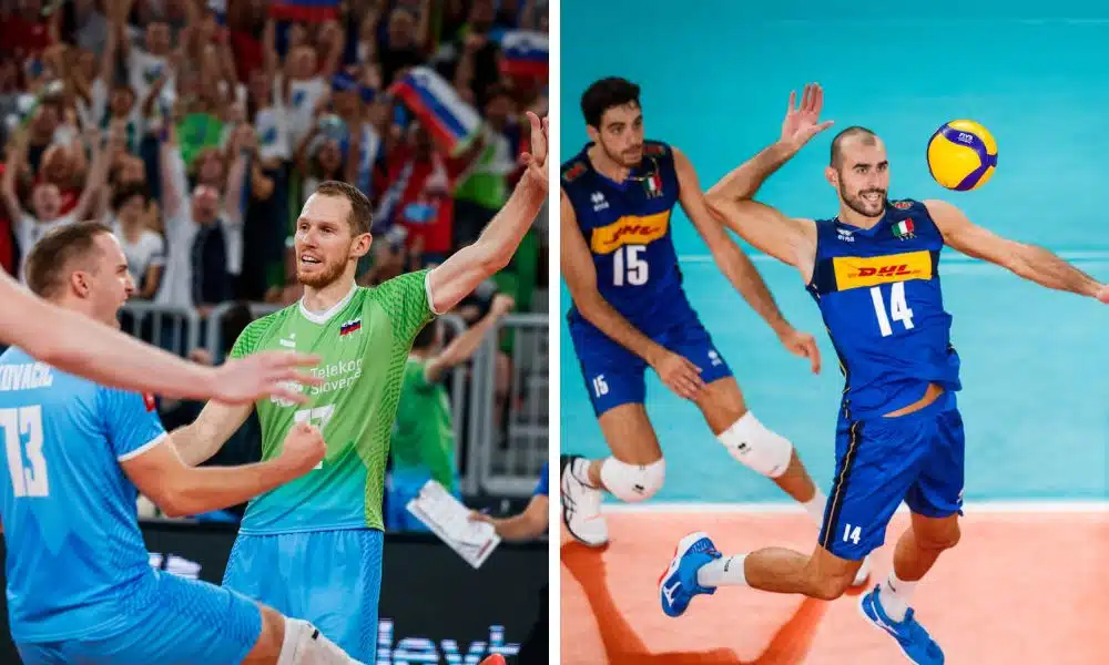 Eslovênia e Itália estão nas quartas de final do Mundial de vôlei masculino