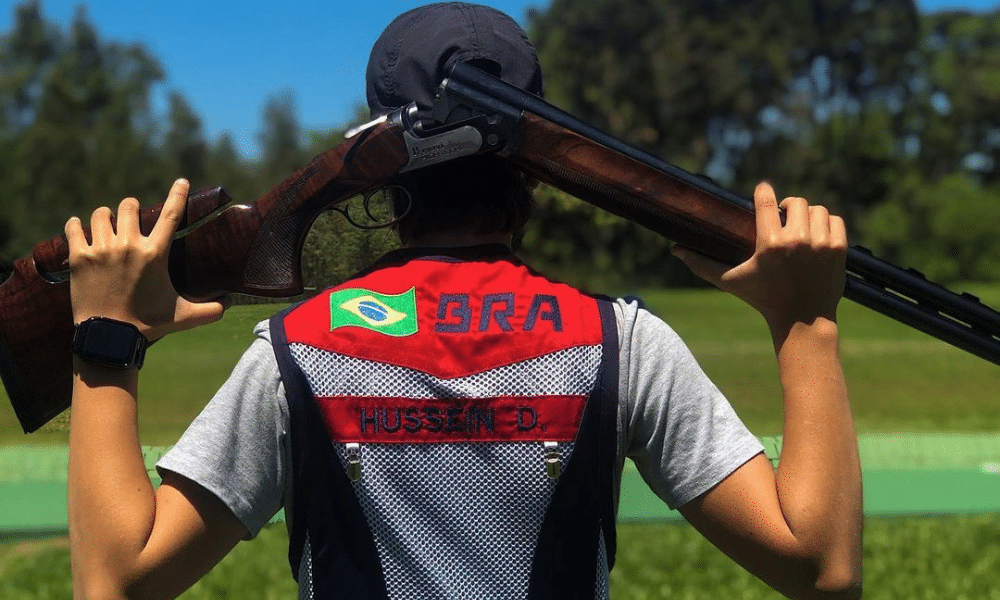 Hussein Daruich Mundial Júnior de tiro ao prato