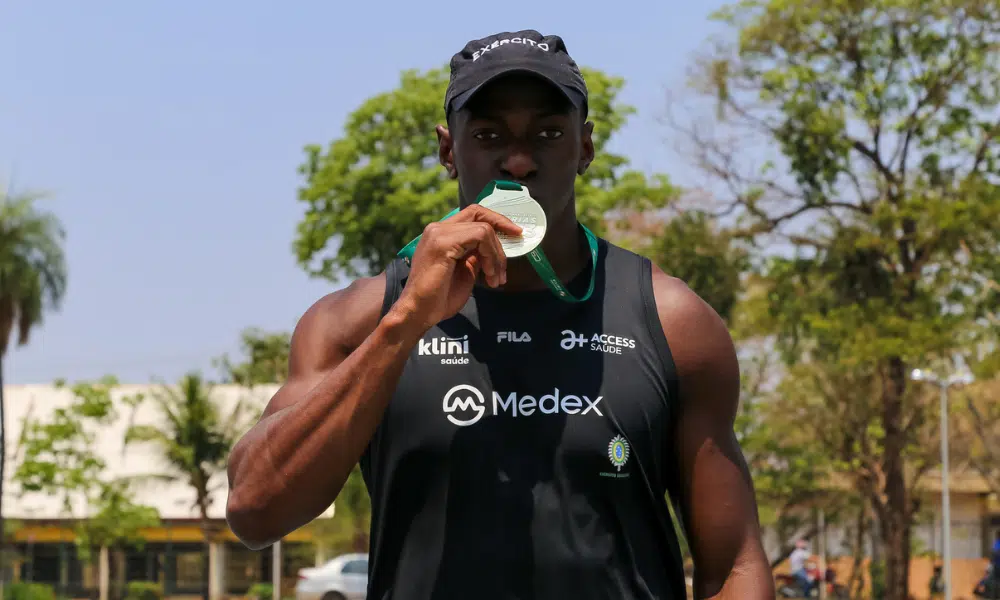 Luiz Maurício lançamento do dardo Brasileiro sub-23 de atletismo