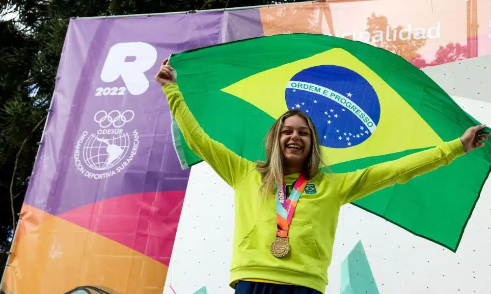 Mariana Hanngi Brasileiro de Escalada