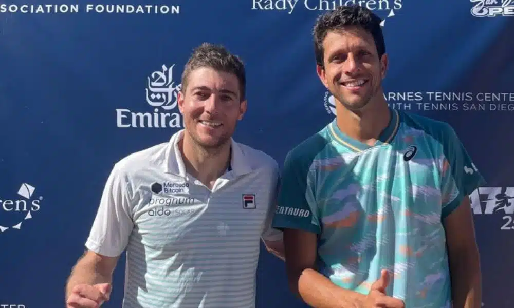 Marcelo Melo e Marcelo Demoliner garantem vaga na semifinal do ATP 250 de San Diego. ATP 250 de Munique