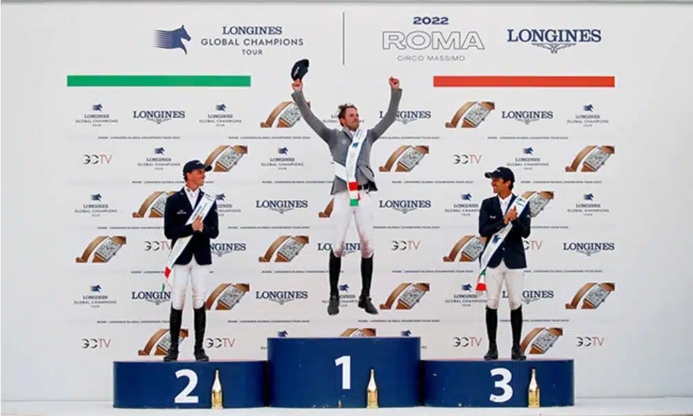 Marlon Zanotelli terceiro no Global Champions Tour de Roma