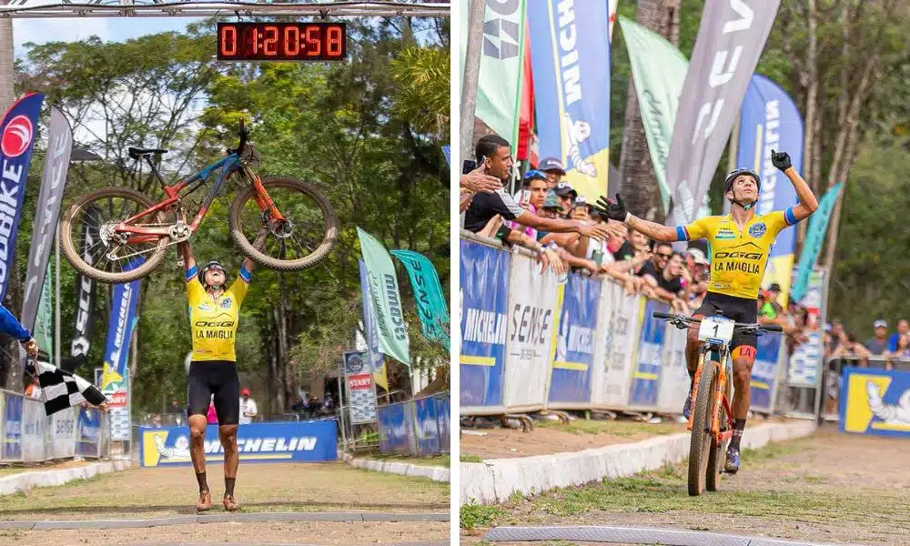 Raiza Goulão e José Gabriel Marques são campeões da CIMTB 2022