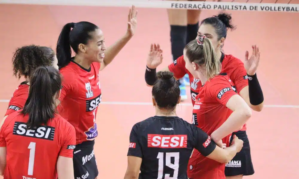 Sesi Bauru x Osasco São Caetano x São Caetano Paulista de vôlei feminino