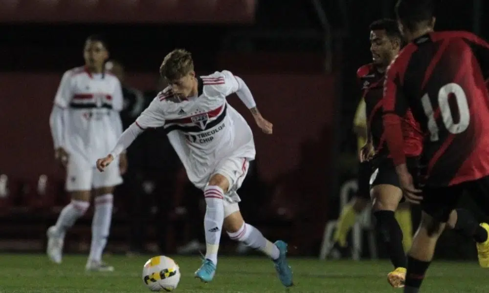 Athletico e São Paulo Brasileirão sub-17