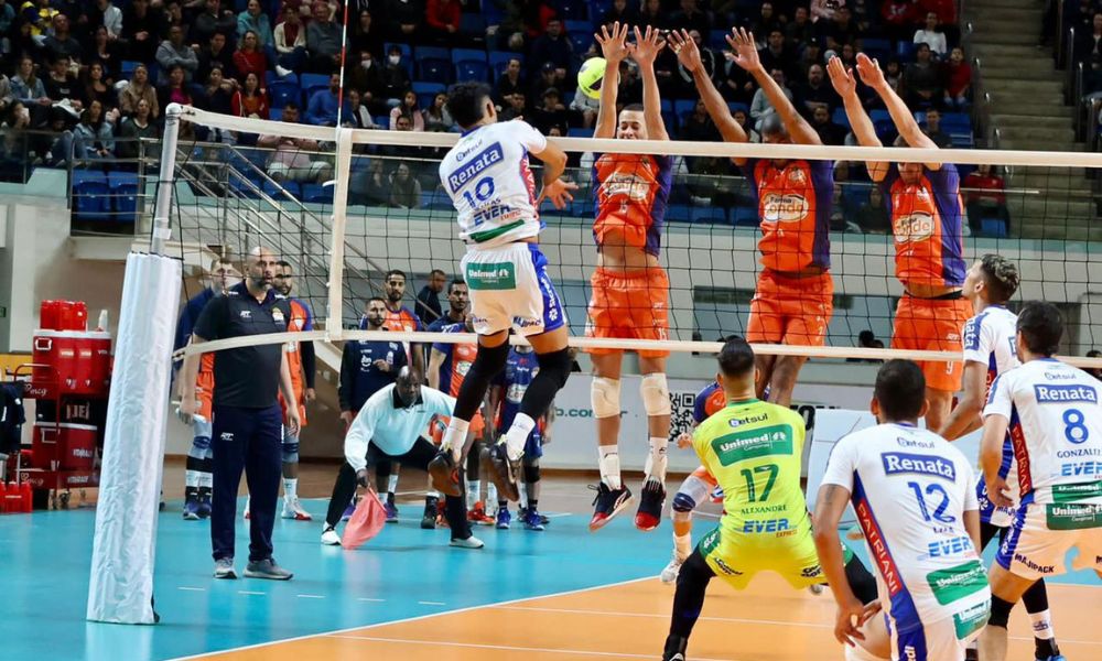 São José x Vôlei Renata Paulista de vôlei masculino