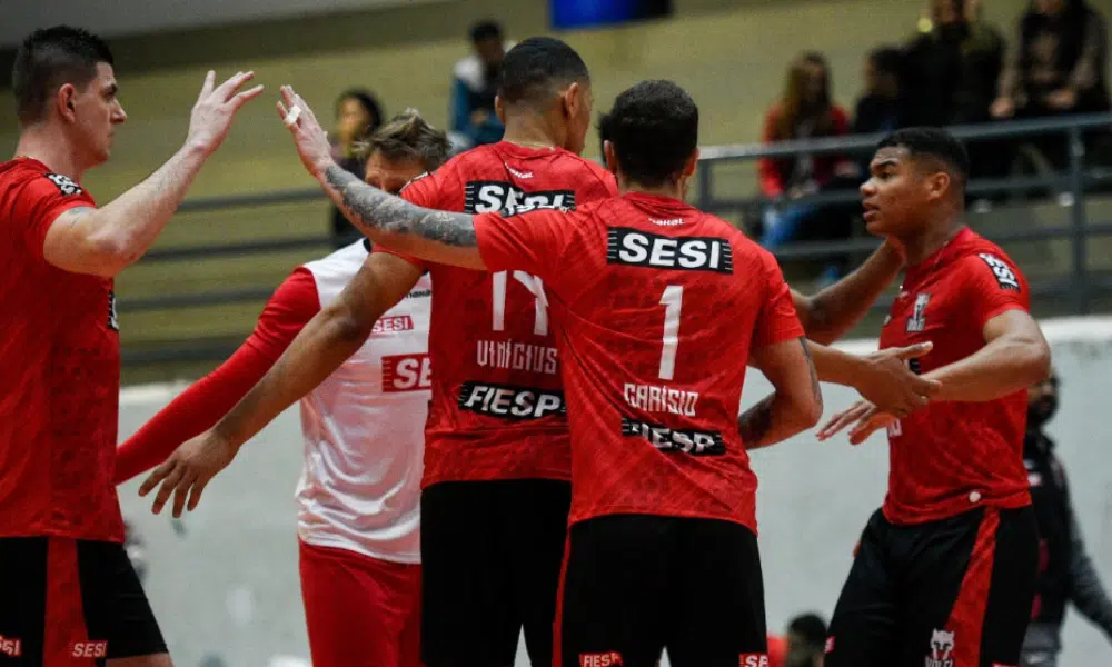 Sesi x Vôlei Guarulhos Campeonato Paulista de vôlei / Superliga Masculina de Vôlei