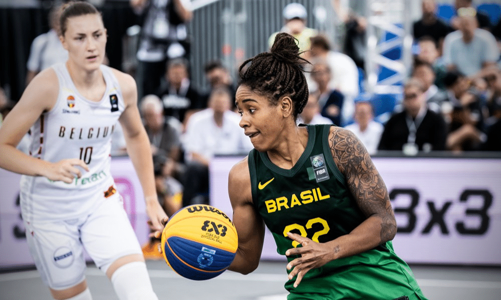 Vitória Marcelino basquete 3x3 Assunção 2022
