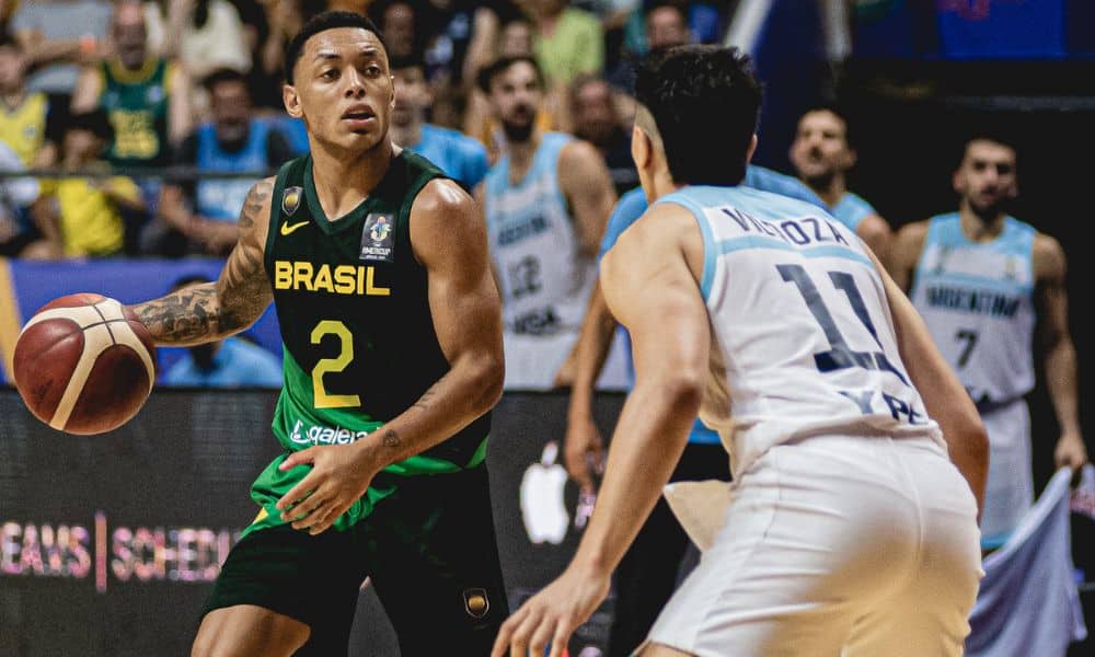 Yago Brasil x Argentina AmeriCup de basquete masculino