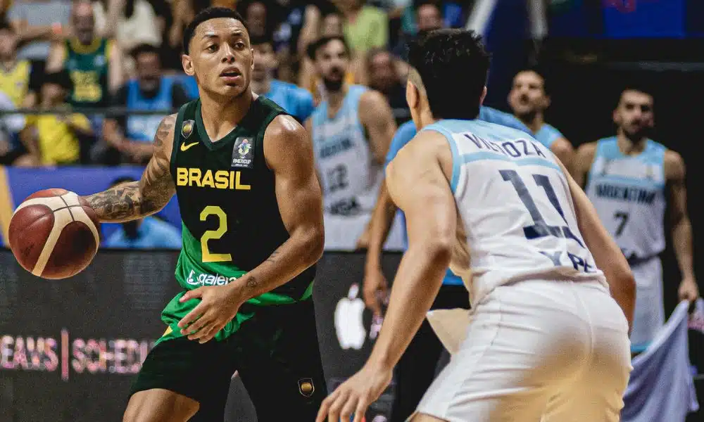 Yago Brasil x Argentina AmeriCup de basquete masculino