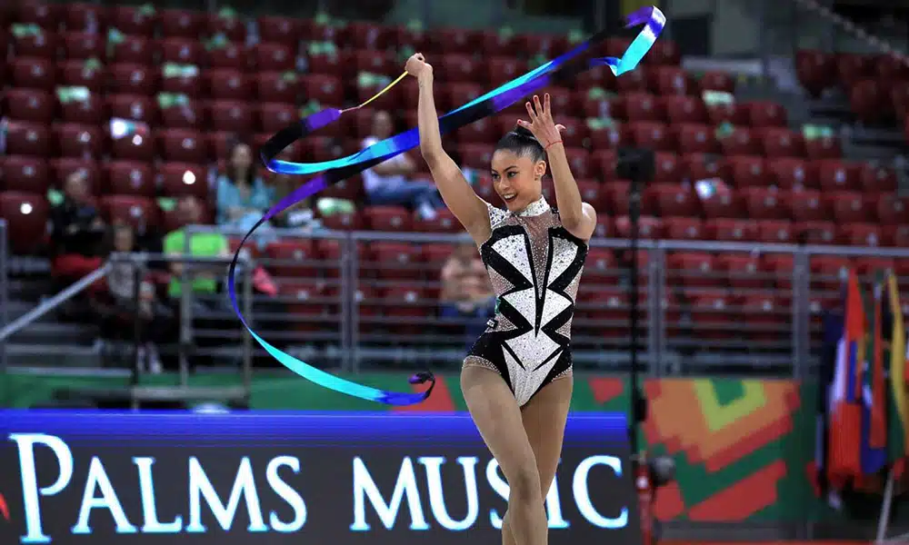 Bárbara Domingos ginástica rítmica mundial de ginástica rítmica fita Pan-Americano de ginástica rítmica