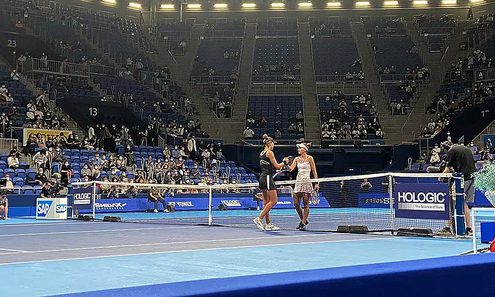 Bia Haddad Maia Beatriz Haddad Maia Bia Haddad tênis WTA WTA 500 de Tóquio russa Veronika Kudemertova