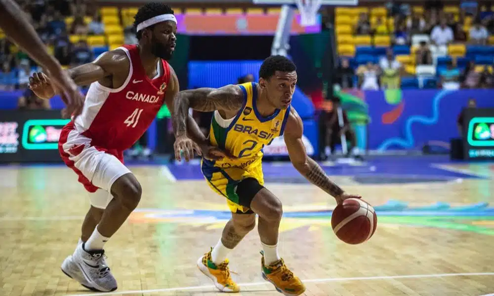 Brasil x Canadá Americup basquete masculino