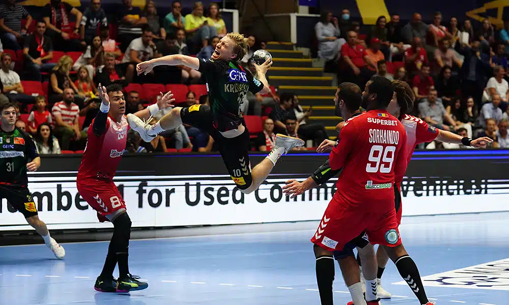 João Pedro handebol masculino Dinamo Bucareste Champions de handebol masculino