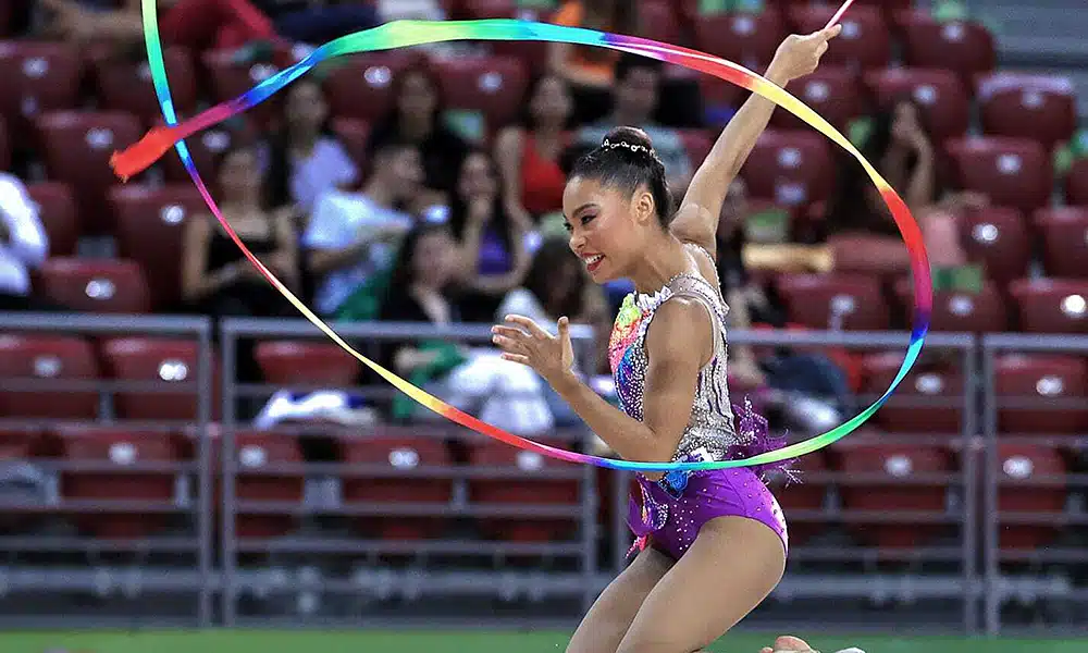 Geovanna Santos ginástica rítmica mundial de ginástica rítmica fita Campeonato Brasileiro