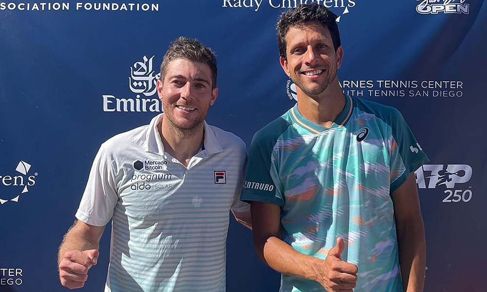 Marcelo Melo Marcelo Demoliner tênis tênis duplas atp 250 de seul