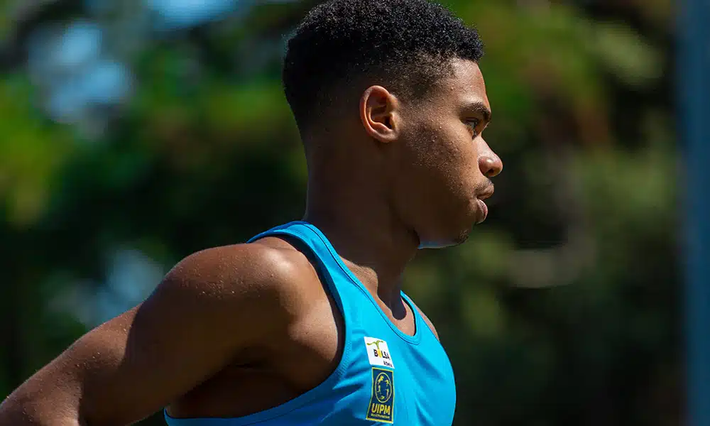 Nicholas Medeiros pentatlo moderno semifinal Mundial Sub-19 de pentatlo moderno final