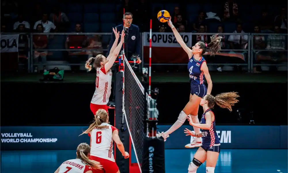 Mundial de vôlei feminino Polônia x Croácia