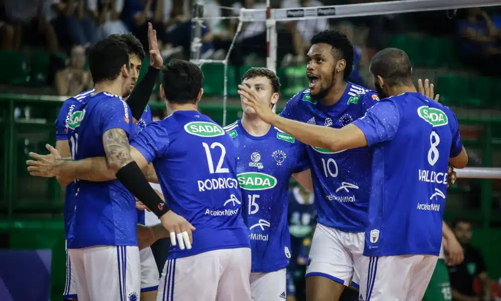 Sada Cruzeiro x América Montes Claros mineiro de vôlei