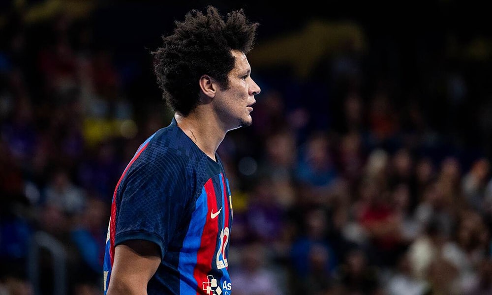 Thiagus Petrus handebol handebol masculino Barcelona Champions League de handebol masculino Haniel Langaro