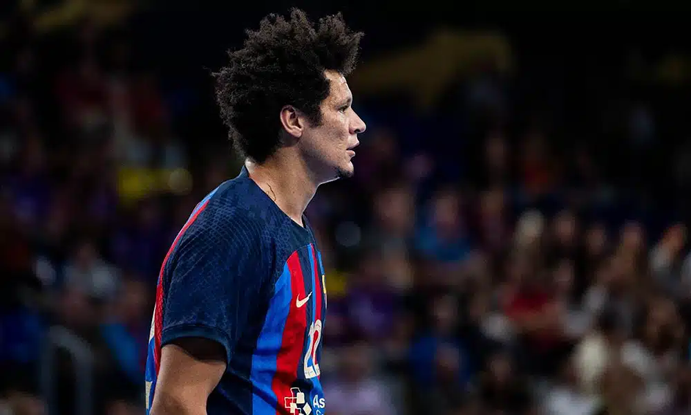 Thiagus Petrus handebol handebol masculino Barcelona Champions League de handebol masculino Haniel Langaro