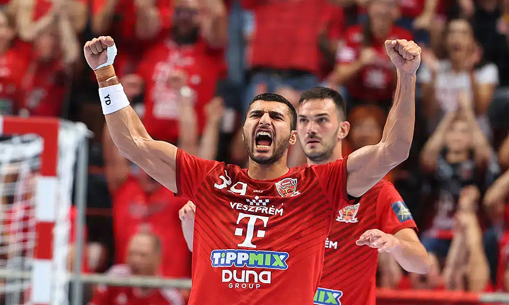 Veszprém Champions League de handebol masculino handebol João Pedro Dinamo Bucureste