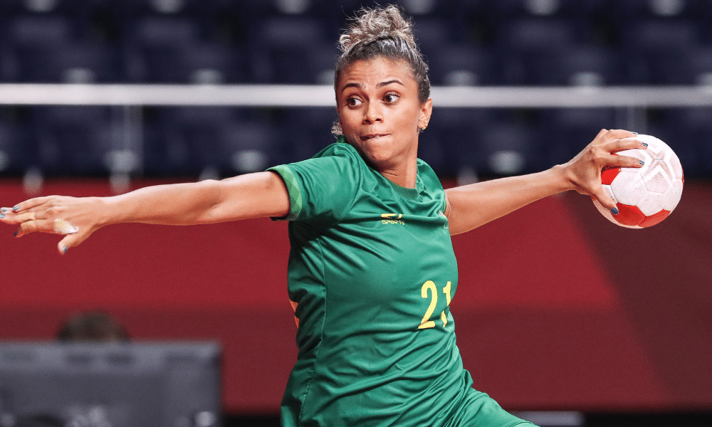 Adriana Brasil x Suécia amistoso handebol feminino