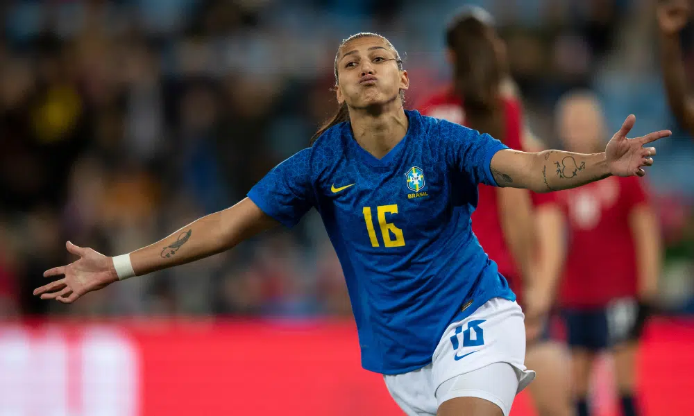 Bia Zaneratto Brasil x Noruega amistoso