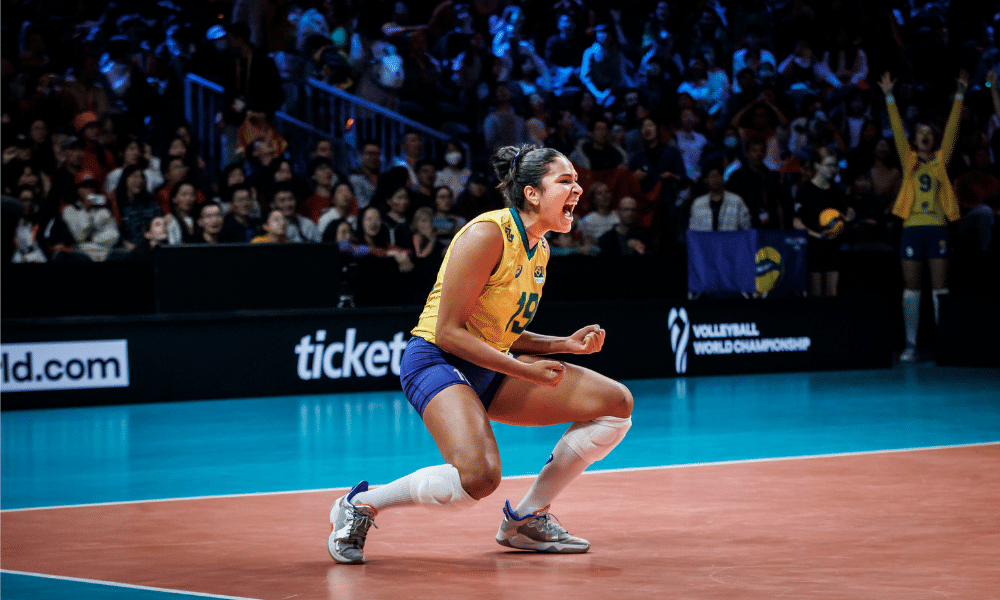 Tainara Brasil China Mundial de vôlei feminino