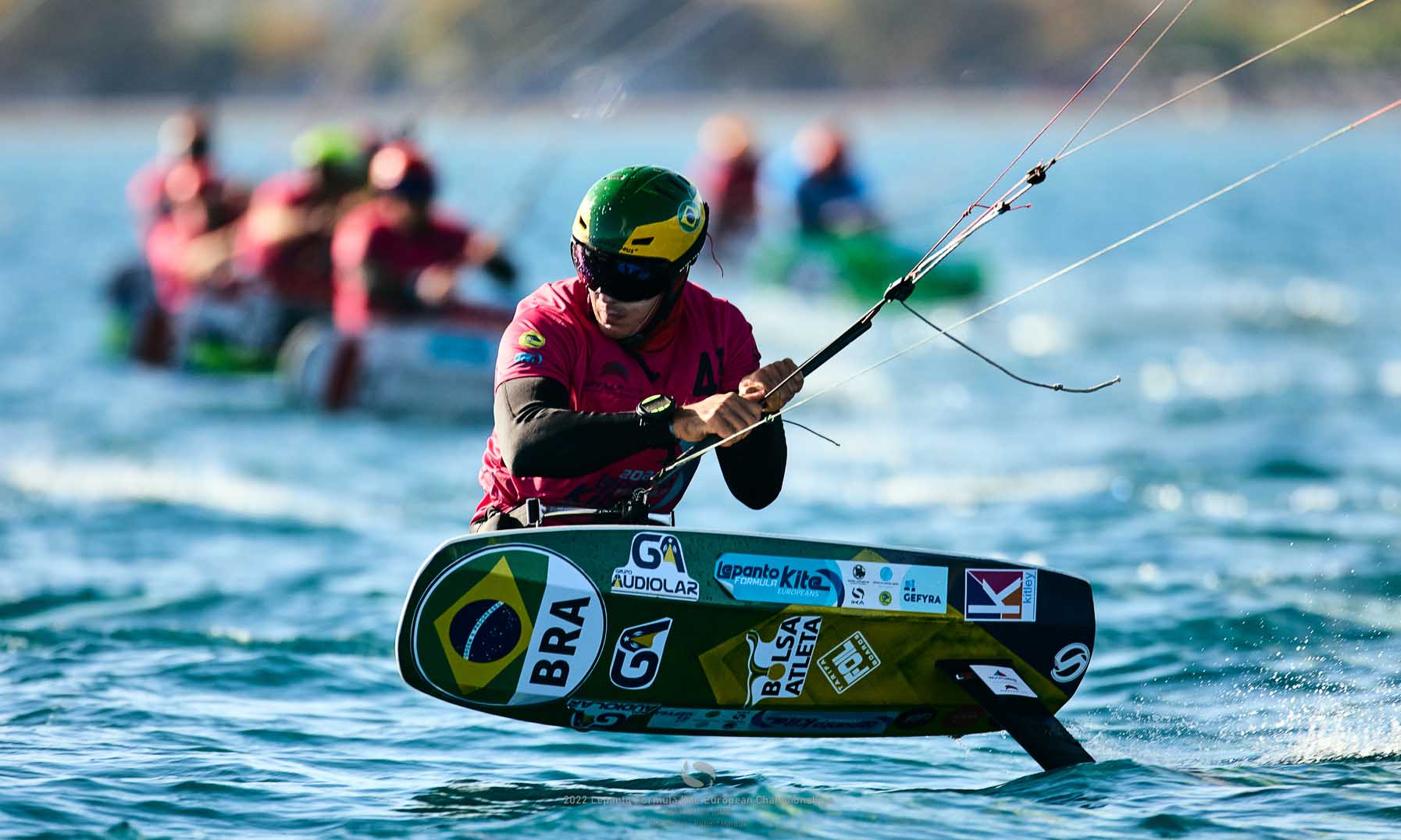 Bruno Lobo é o destaque do Brasil na Fórmula Kite Mundial de Fórmula Kite